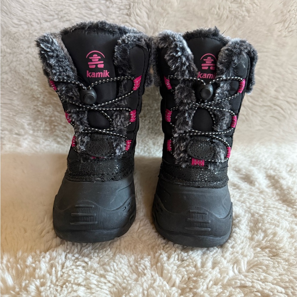 Kamik Girls Waterproof Snow Boots